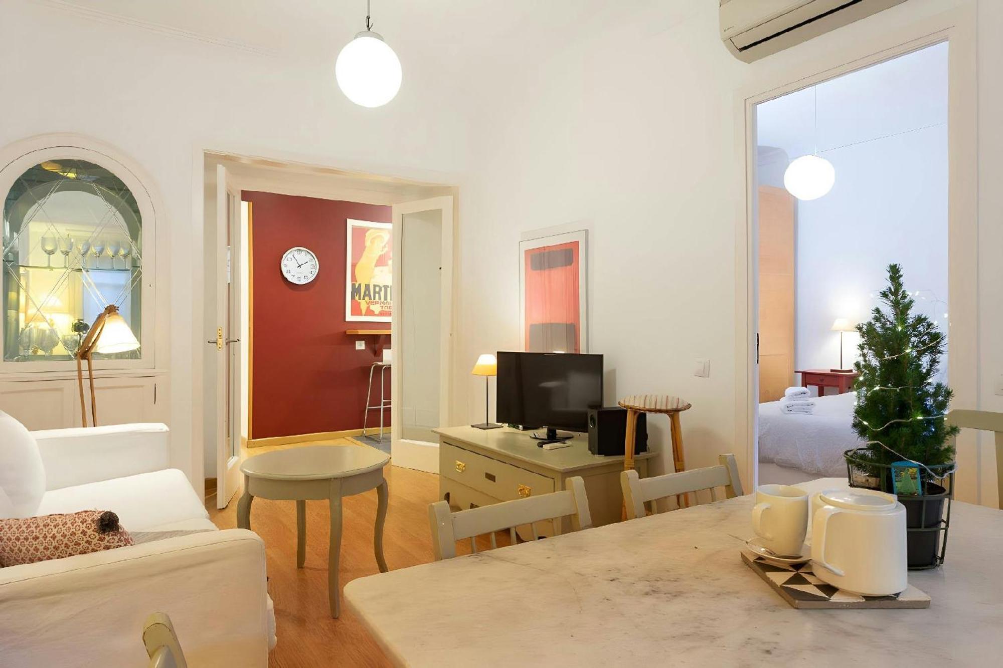 Апартаменты Filmoteca Sarria 1- Wifi Quiet Bright Comfi Барселона Экстерьер фото